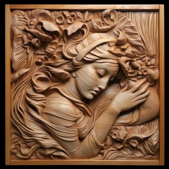 نموذج ثلاثي الأبعاد لآلة CNC 3D Art 